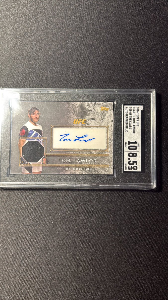 lostbearcards's tweet photo. 🚨 Lost Bear Stack Sale 🚨

Day 2 - Final Day

2016 Topps UFC Tom Lawlor Auto Relic

$15 https://t.co/IoIdvDGaiA