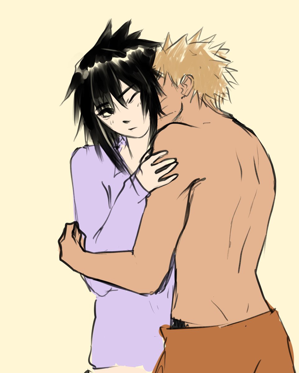 lesbianismdevil's tweet photo. and perhaps a kiss for the uchiha 
#narusasu https://t.co/5eKhSEh7Ry