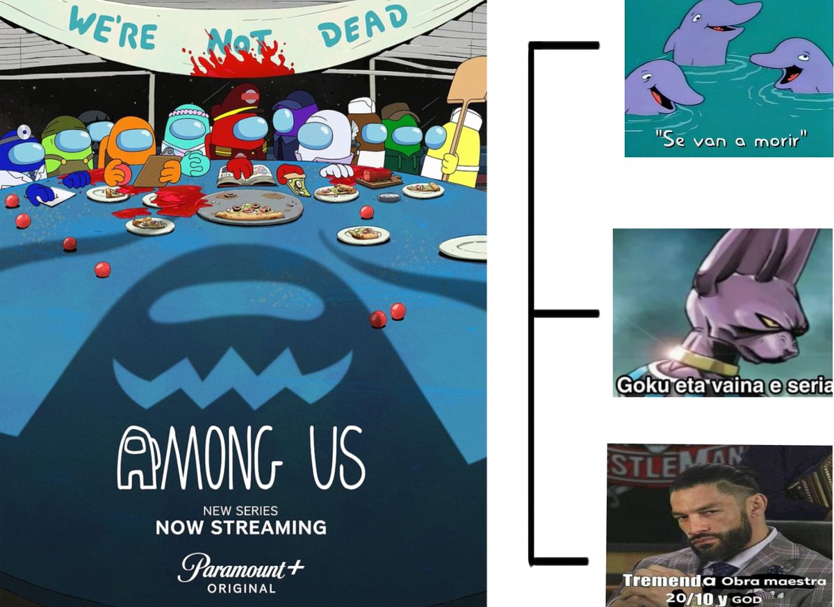 ArtHayari's tweet photo. Meme de como fue para mí la serie de among us
#amongus #among_us #meme https://t.co/13vvvPLkJG