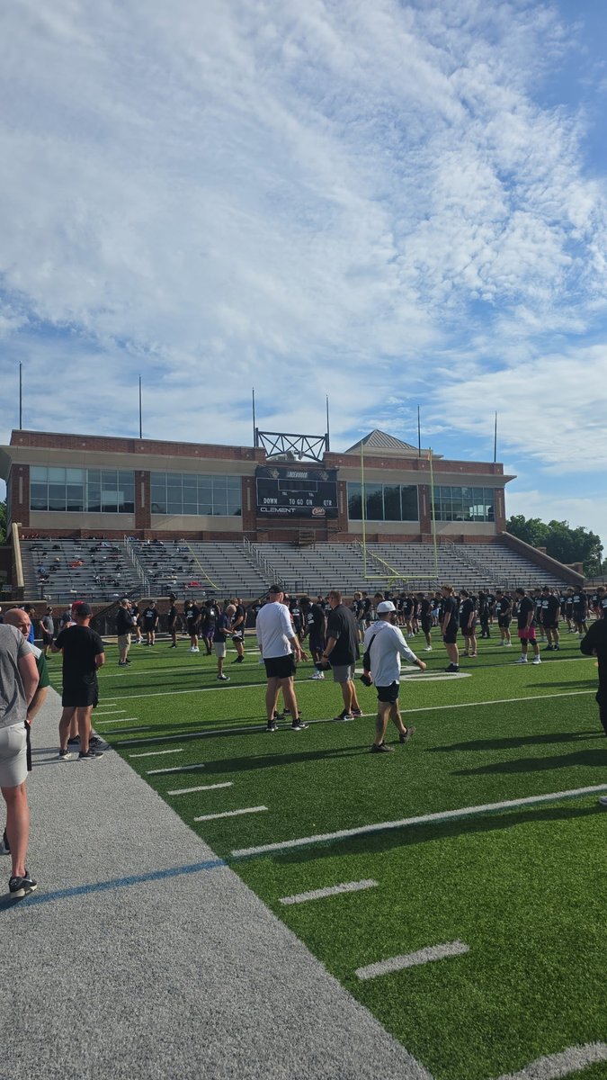 MBUFootball's tweet photo. Our staff had a great time at the @LindenwoodFB Mega Camp building the #KingdomCulture!

Thank you to @stugfb and @Baldwin_CoachBB for providing a great opportunity to all athletes and coaches! https://t.co/EX8CCFoJJx