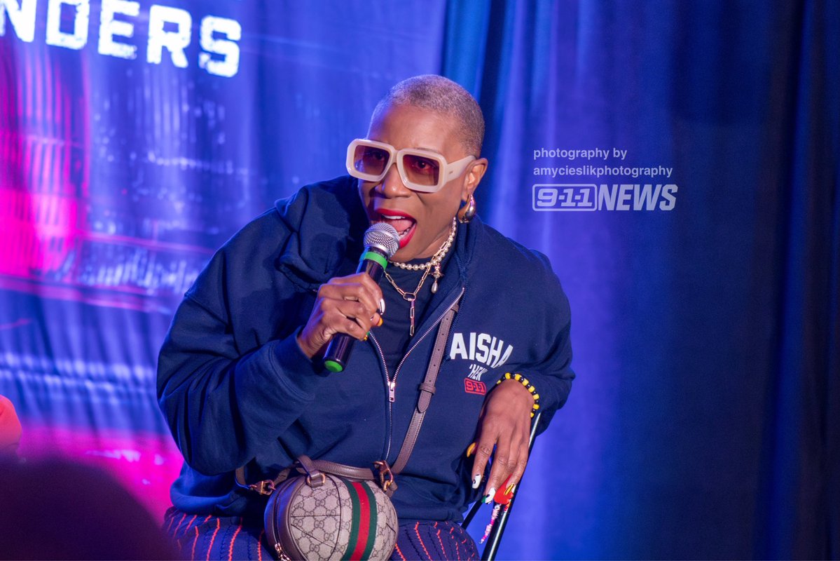 911TVNEWS's tweet photo. Aisha and Kenny at Rescueverse Austin Yesterday 

📸: amycieslikphotography https://t.co/RwTZmlqQbO