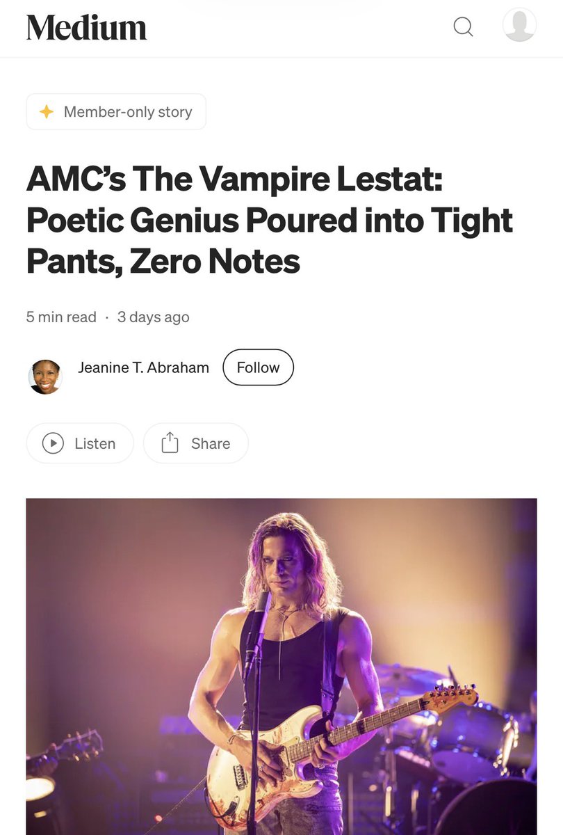 Interview With The Vampire Fanpage tweet media