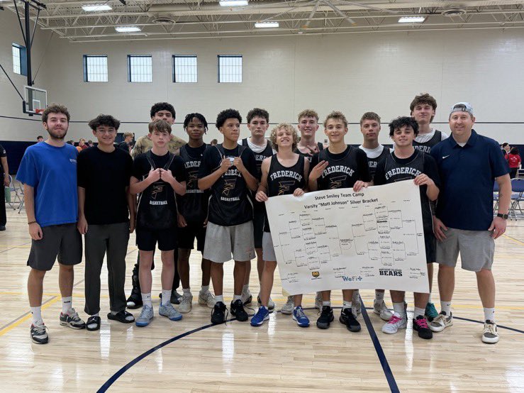 UNCoTeamCamp's tweet photo. A sincere THANK YOU to all that made the 2026 Steve Smiley Team Camp the biggest and best camp ever! 200 teams. 2,000 campers competing on 22 cts all over Greeley and UNC! 6 champs crowned, countless memories made! Thank you coaches, players, workers, the entire 🏀 community! https://t.co/6fcsjMRyqU