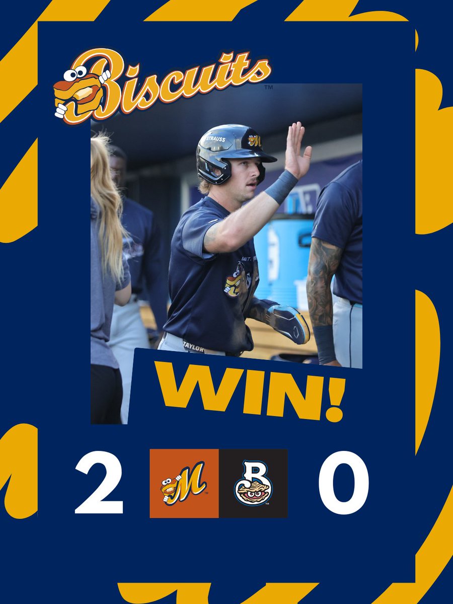 BiscuitBaseball's tweet photo. 21 hours later... it's a W! #ButterUp https://t.co/BR5N9pIYRQ