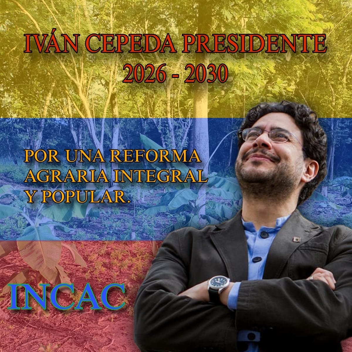 LuisflaraVasque's tweet photo. Por una revolución agraria y por la dignidad de nuestra amada Colombia. #ConCepedaGanaColombia https://t.co/XIMkK6ofB6