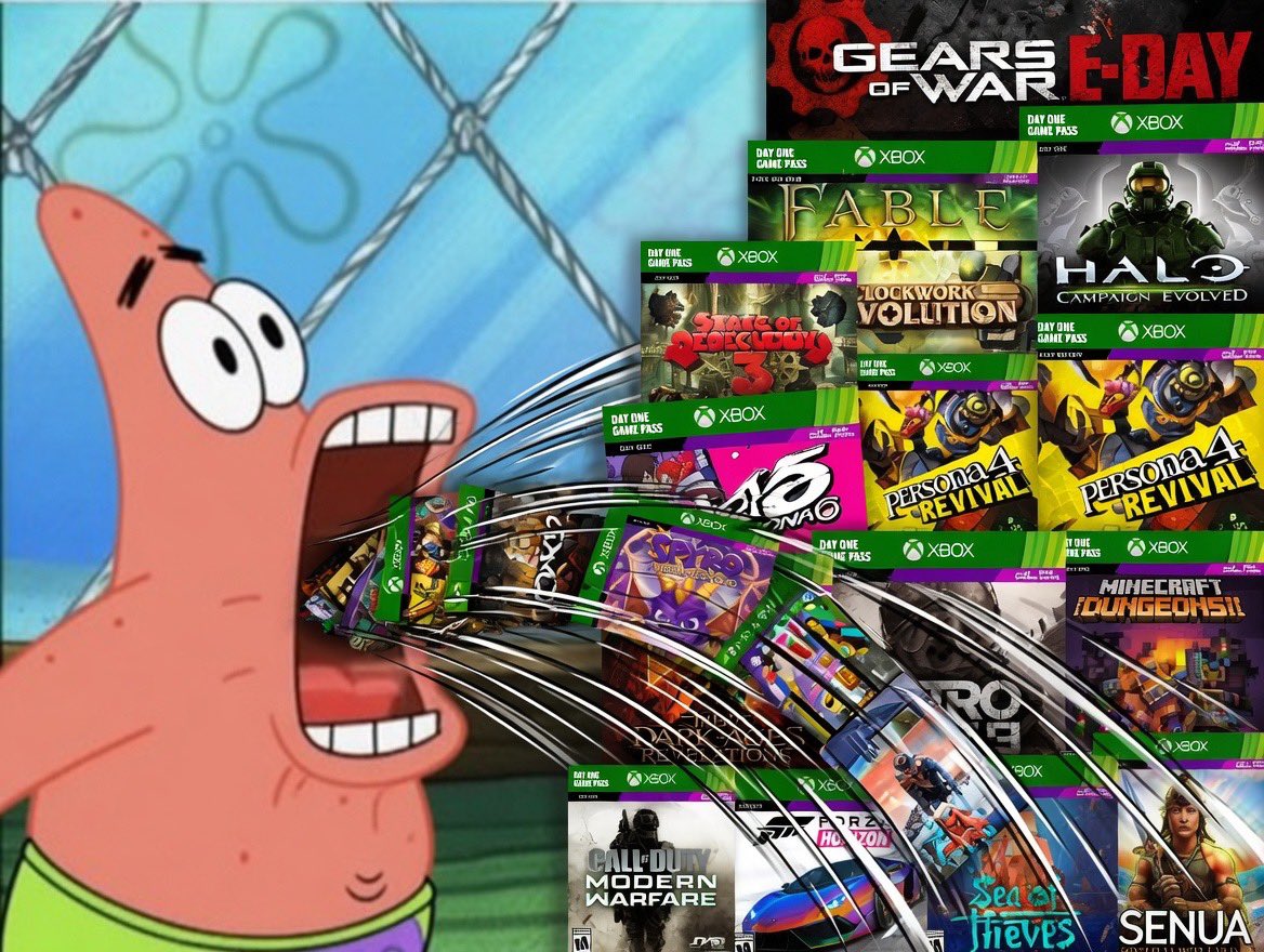 NikoMueller's tweet photo. You, if you’re subscribed to game pass in 2026. 😅 https://t.co/7w2Od3thEe