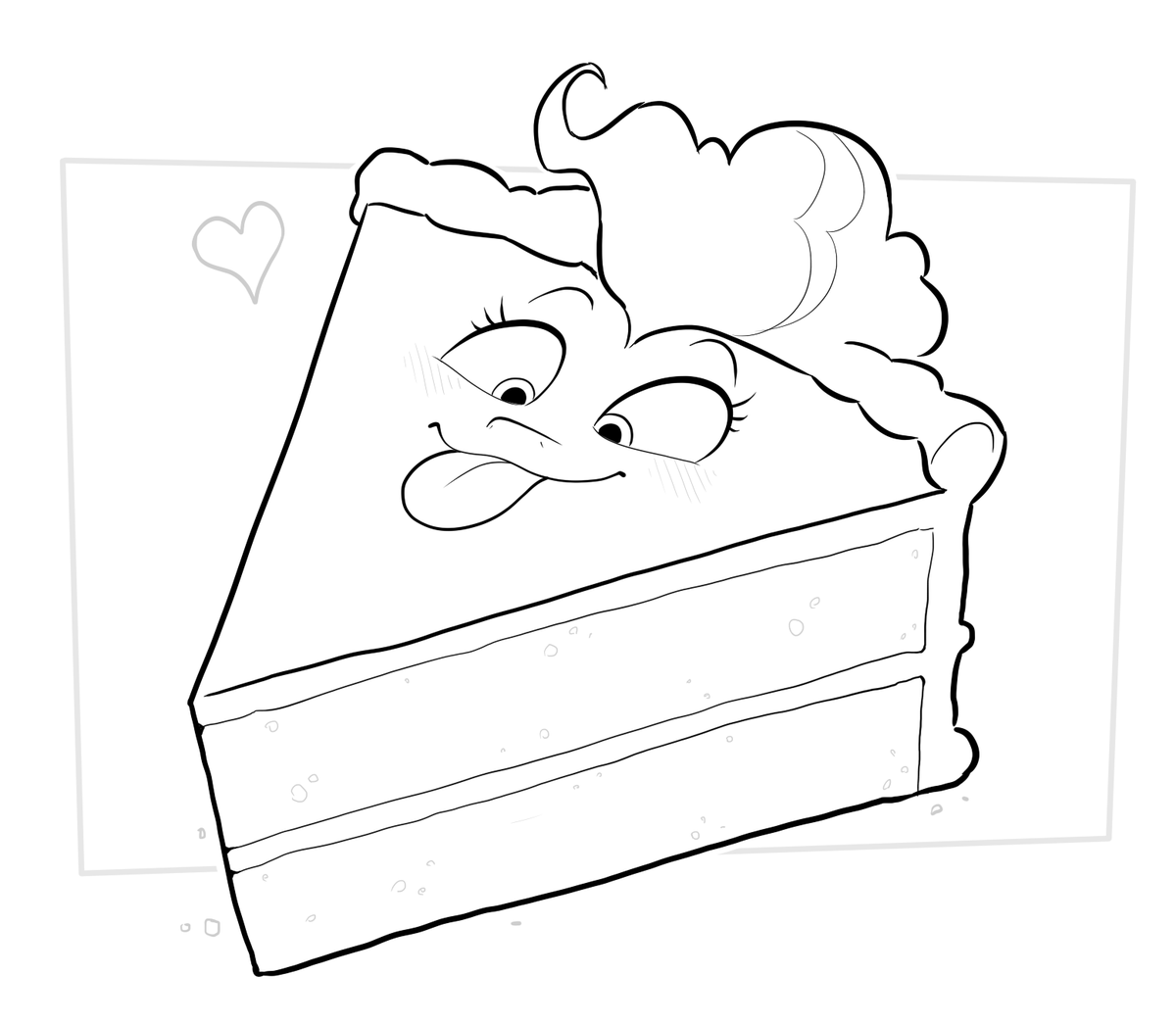 RlDlCULOUSCAKE's tweet photo. Pinkie Pie becomes Pinkie Cake.
It was inevitable given her type of figure. https://t.co/fwgus5rnBw