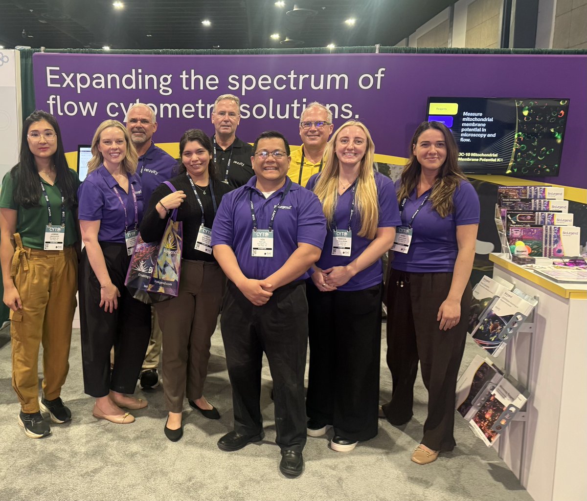 BioLegend's tweet photo. We are ready to see you at CYTO 2026! Come by booth 401 to chat with us about our latest innovations in flow cytometry and microscopy applications. https://t.co/fKHkdJ0m34 #CYTO2026 https://t.co/CL1FtW9euq