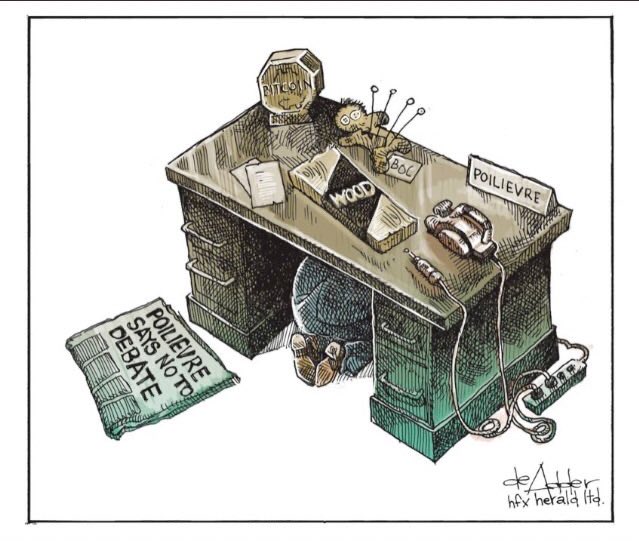 Lady_Marushka's tweet photo. @PierrePoilievre Pierre Jeff Poilievre can run but he can’t continue to hide from his #SecurityClearance
Without it, you are deemed unworthy and will continue to be seen as an unserious man who avoids the hard work so he can waste time and OUR money on his infernal #CampaignSansElection
#cdnpoli https://t.co/RT3tCdou39