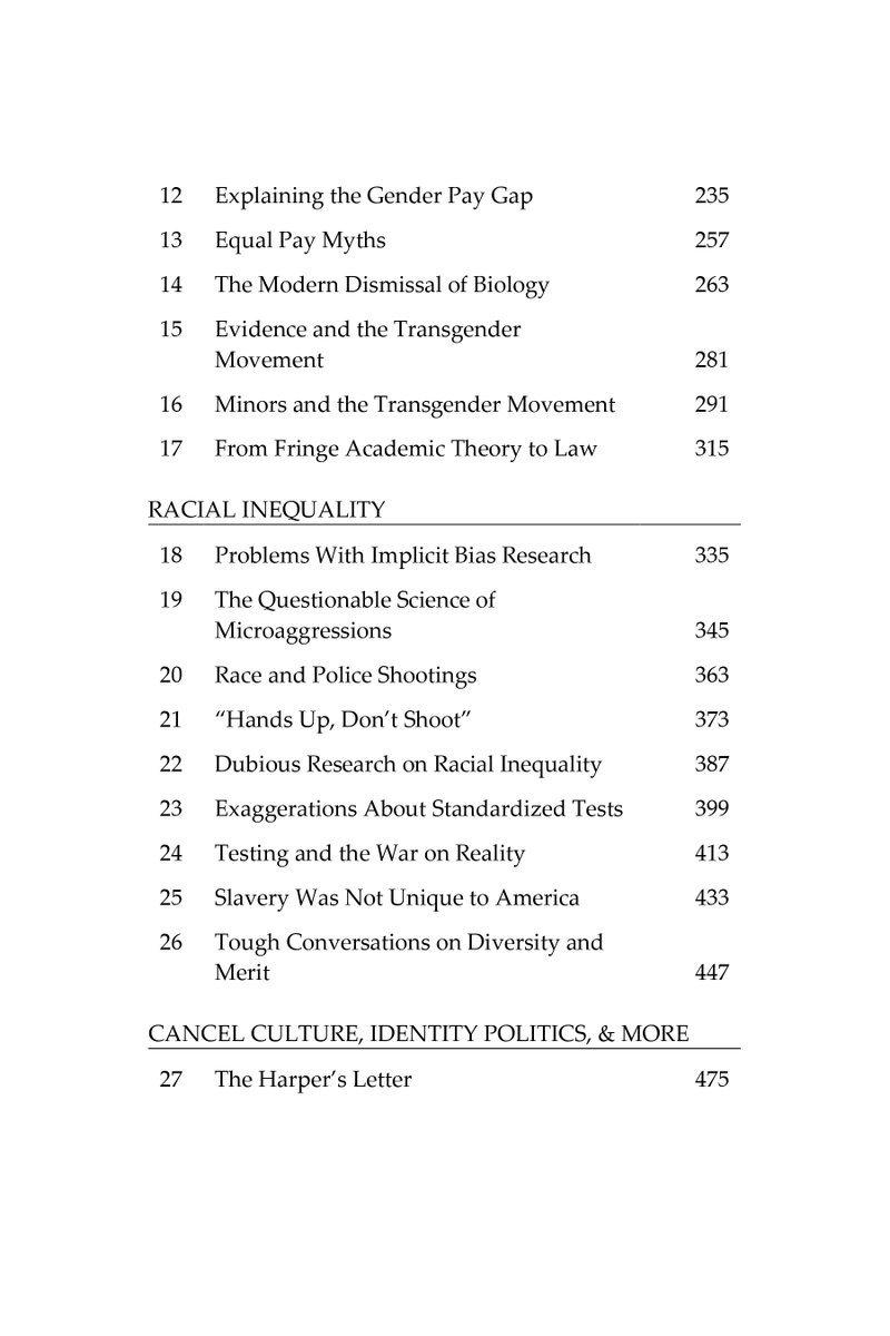 omni_american's tweet photo. Table of contents of my new book Virtuous Nonsense: Progressive America's Epistemic Crisis (with Lawrence Eppard of @UtterlyModerate Podcast and @PsychRabble). Pre-order link in next tweet.