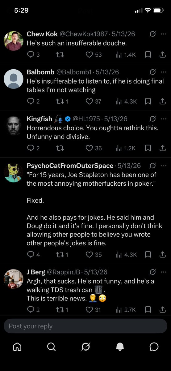 Nicky3Putt's tweet photo. @Stapes Just say you can’t debunk shit. 

Also, I’m sorry for teasing you I didn’t realize people hated you so much… https://t.co/JlZTCjfu4y