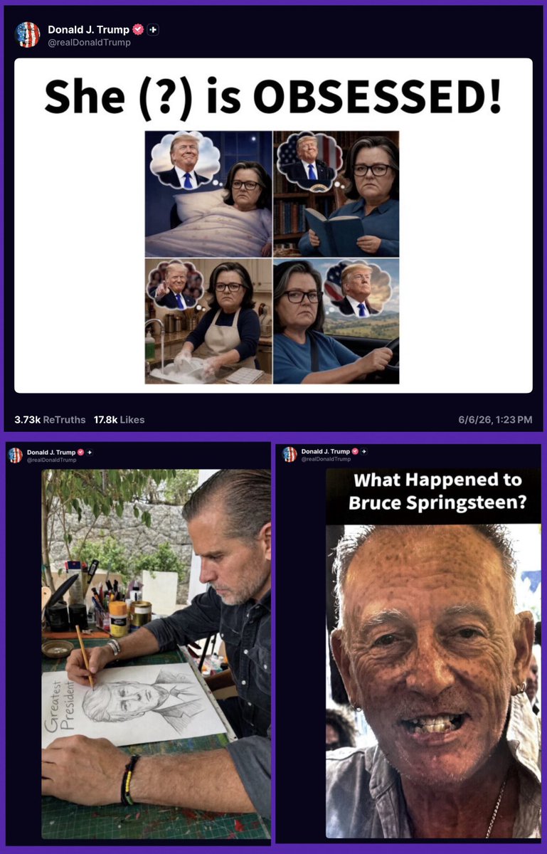 cwebbonline's tweet photo. TRUMP is the one who’s “obsessed!”

If I had a dollar for every person living rent free in Trump’s head… https://t.co/0Zu7HF8kNV