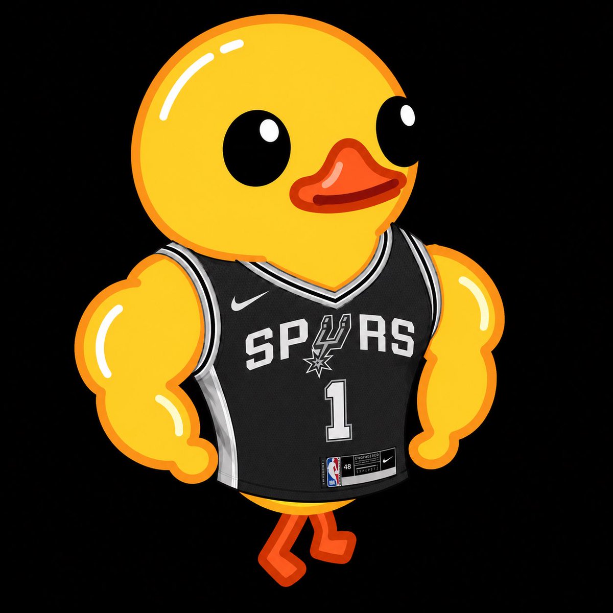 NaPo__NP's tweet photo. Utya will be switching teams from the Knicks to the Spurs. 

Today the Spurs will win.

Utya takeover. https://t.co/5Ch2V9Zrdw
