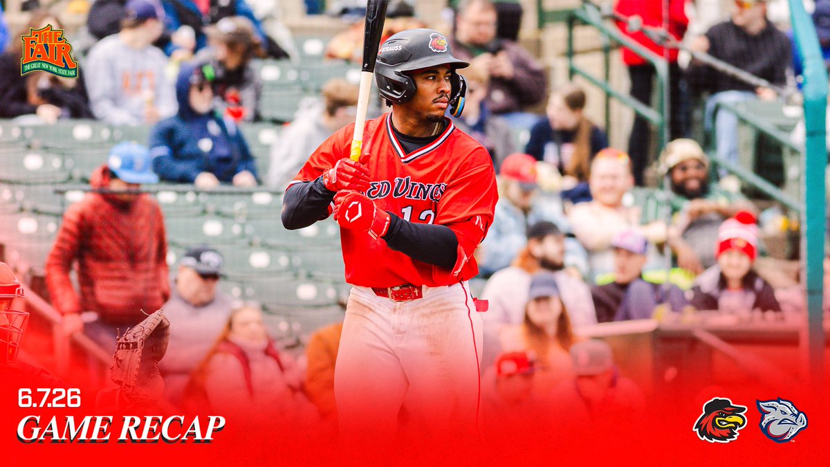 RocRedWings's tweet photo. Check out the Red Wings post-game recap after their series closing win in Lehigh Valley!

https://t.co/wBtXjjDhJl

Presented by @NYSFair https://t.co/3vcy9PKoP2