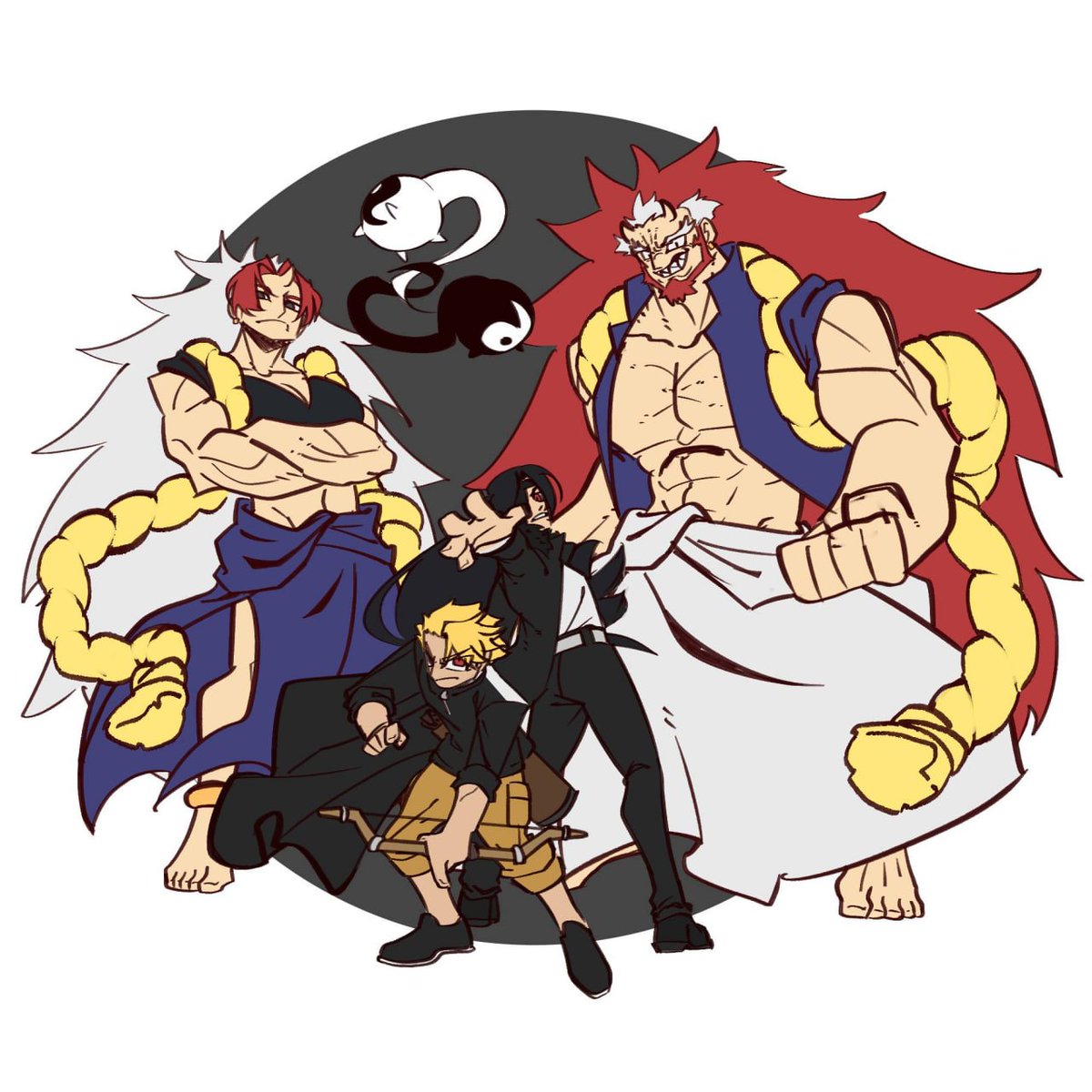 hir0_aps's tweet photo. i'm liking daemons of the Shadow Realm  so far! especially you Left, you're very funny to me
#YomiNoTsugai #ヨミツガ https://t.co/oRrbvQlEwb