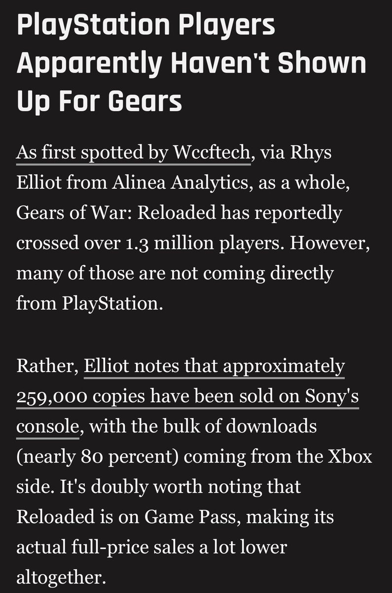 SenkuMania's tweet photo. @Anthony03600627 @McknightCa38428 @GearsofWar Where did you get that false information? https://t.co/F5MWmxNRwJ