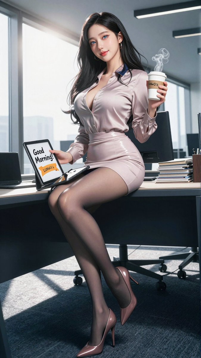 Acitymedia's tweet photo. 都会の朝、コーヒーと共に紡ぐ新しい物語の頁
A New Story Page Woven with Coffee in the City Morning
도심의 아침, 커피와 함께 자아내는 새로운 이야기의 페이지

おはようございます。月曜日の朝、オフィスに漂うコーヒーの香りは、新しい一週間の始まりを告げる合図のようです。
多くの人が月曜日を逃れられない「義務」として捉えますが、私はそれを「新しい物語を描くための真っ白な頁」だと考えたいのです。
完璧な計画を立てるよりも、まずは自分自身の心地よいリズムを整えることが何よりも大切です。
慌ただしい世界の速度に流されるのではなく、自分の手で今日という時間を彩ってみませんか？
この一杯の温かさが、皆さんの新しい一歩に静かな活力を与えてくれることを願っています。
誰かの期待に応えるためではなく、あなた自身が納得できる素敵な月曜日になりますように。

Good morning. The aroma of coffee drifting through the office feels like a signal marking the start of a brand-new week.
While many perceive Monday as an inescapable "obligation," I prefer to view it as a "blank page for drawing a new story."
Finding your own comfortable rhythm is far more important than having a perfect plan.
Instead of being swept away by the frantic pace of the world, why not color your day with your own hands?
I hope this warm cup of coffee provides a quiet vitality to your new steps today.
May your Monday be a wonderful one where you feel satisfied as yourself, rather than just meeting the expectations of others.

안녕하세요. 사무실에 감도는 커피 향기가 새로운 한 주의 시작을 알리는 신호처럼 느껴지네요.
많은 이들이 월요일을 피할 수 없는 '의무'로 여기지만, 나는 이를 '새로운 이야기를 그려나갈 하얀 페이지'라고 생각하고 싶어요.
완벽한 계획을 세우는 것보다 중요한 건, 우선 나만의 편안한 리듬을 가다듬는 일입니다.
세상의 다급한 속도에 휩쓸리기보다, 스스로 오늘이라는 시간을 색칠해보는 건 어떨까요?
이 한 잔의 온기가 여러분의 새로운 발걸음에 잔잔한 활력이 되어주길 바랍니다.
누군가의 기대에 부응하기 위해서가 아니라, 당신 자신이 납득할 수 있는 근사한 월요일이 되길 빌어요.

#AIart️️️️️️️️️️️️️️️️️️️️️️️️️️️️️️️️️️️️️️️️️️️️️️️️️️️ #AI美女