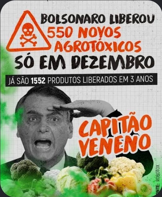 TVillar19's tweet photo. @FlavioBolsonaro A carne do Brasil foram retirados da lista de exportações para a União Europeia por questões regulatórias pq o AGRO faz uso excessivo de medicamentos antimicrobianos. 

E Bozo flexibilizou as regras e acelerou a aprovação de agrotóxicos no Brasil.  🤫

Mas a culpa é de Lula. 🤡 https://t.co/es4hCB4iGL