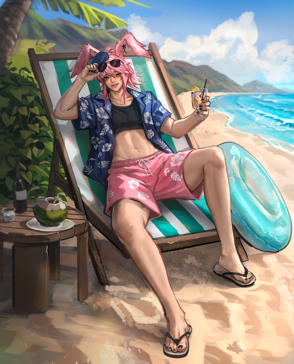 Fish_Kaede's tweet photo. my #ZephcordSecretSummer victim this year was @bun0mancy! This was made by the wonderful @ronjou14 https://t.co/jxSiYuLSNz