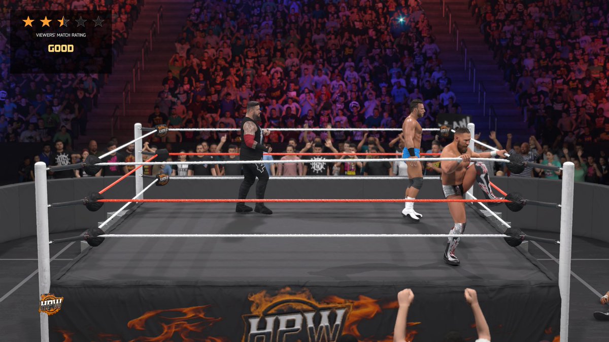 HeatProWrestle's tweet photo. @WWETalkTime3 @KingBJDFW @TheNovFreeze @Liv4Rhiyo @meloannixilated @ArielSamue22925 @myworldr0x @zaytheslayer17 @MysticSoars And in our Main Event KO Bryan Danielson and LA Knight beat Dom Mysterio MJF and Bron Breakker before SNME! @visionarysyeet @Zechariahwwe10 @nitrotitan37E @Pixelmaster_211 @celograps @0kskrilla https://t.co/KgaNeIjAUR