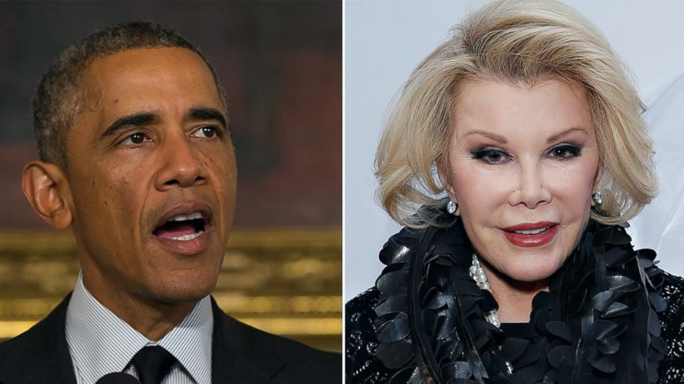 RedEagleUpdates's tweet photo. 🚨 SHARP TAKE: Joan Rivers' daughter Melissa is dropping major hints that the Obamas had her mom taken out after Joan boldly called out Michelle as a man on live TV. 

Too big of a truth bomb for the elite to handle? 

What do YOU think — coincidence or cover-up? Drop your take below!