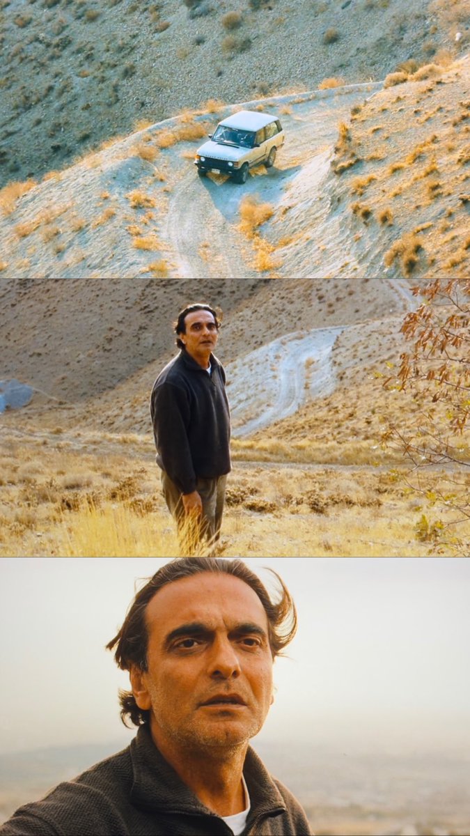 wo3e_'s tweet photo. فلم الليلة كان taste of cherry 

طعم الكرز 

رجل يبحث عمّن يردم عليه الأرض وينصرف. لا دموع، لا خطاب، لا رغبة في أن يُفهَم فقط حفرة وموعد قبل الفجر. هذا هو الموت حين يصير قراراً هادئاً: لا فزعاً ولا بطولةً، بل إجراءً إدارياً أخيراً.

لكنّ الفيلم لا يسأل: لماذا يريد الموت؟ يسأل: لماذا يتكلّم؟

كلّ من يصعد السيارة يصير بلا قصد مرآةً لما يتشبّث به من الحياة المراهق يهرب لأنّه لم يُجرّب الخسارة بعد، وطالب الدين يرفض لأنّ الله تعالى أكبر من يأسه ويتلو اية ﴿ولا تُلقوا بأيديكم إلى التهلكة﴾ كأنّ الله نفسه يسدّ الحفرة بكلمة ، والعجوز يقبل لأنّه ذاق الكرز ذات فجر فنسي لماذا جاء ليموت. ثلاثة ردود لا واحد منها يُجيب، لكنّ كلّاً منها يكشف: الحياة لا تُبرهن عليها، تُداهمك فجأة من باب الحواسّ.

هنا يتجاوز الفيلم كامو من حيث يظنّ المرء أنّه يتبعه. كامو قال: اليأس فكريّ، والاختيار أخلاقيّ. لكنّ هذا الفيلم يقول: اليأس والبقاء كلاهما ما قبل الفكر كلاهما يسكن في الجسد، في ذاكرة الحسّ، في نكهة فاكهة ذاقها رجل عجوز فغيّرت مساره كلّه دون أن يعقد قراراً.

والحوار بين الشخصيات ليس حواراً هو اعتراف مُضمَر. كلٌّ يُدلي بطوق نجاته الخاصّ، دون أن يدري أنّه يُقدّمه لرجل يغرق. وبديعي صامت في معظم الوقت لأنّه لا يريد الإقناع يريد أن يُسمع فقط، قبل أن يختفي.في النهاية تُقطع الصورة قبل الإجابة. الحفرة مفتوحة. الفجر جاء.

. لا ندري ما اختار لأنّ هذا السؤال لم يكن يوماً سؤاله وحده.