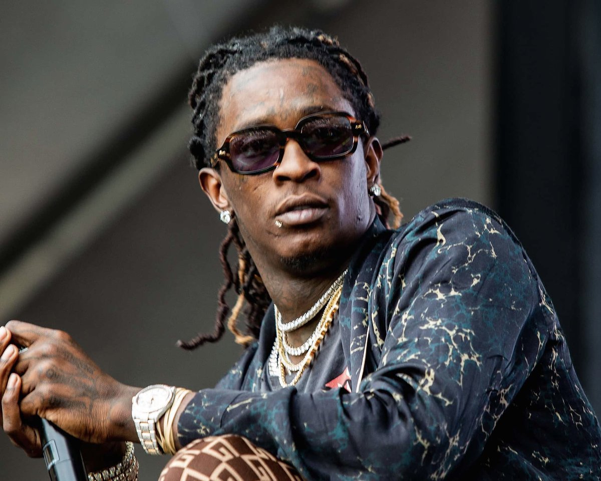 DailyNoud's tweet photo. Donald Trump posted a tweet sharing a link to a Young Thug song:

“Nah I swear this mf rlly the goat 😭🙏”

The tweet was quickly deleted. https://t.co/wIL27YX71X