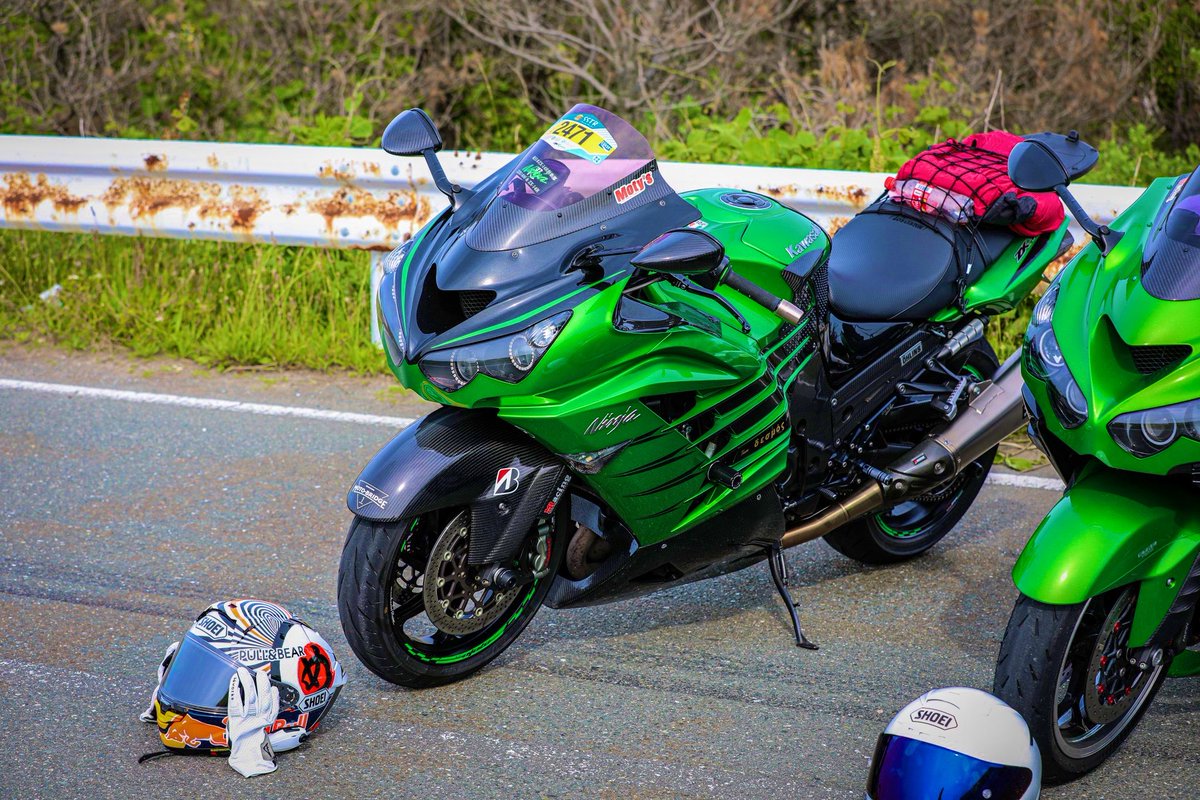 まる とよまる＠Ninja ZX-14R HG / GRヤリス/ 6/6 渥美半島MTG