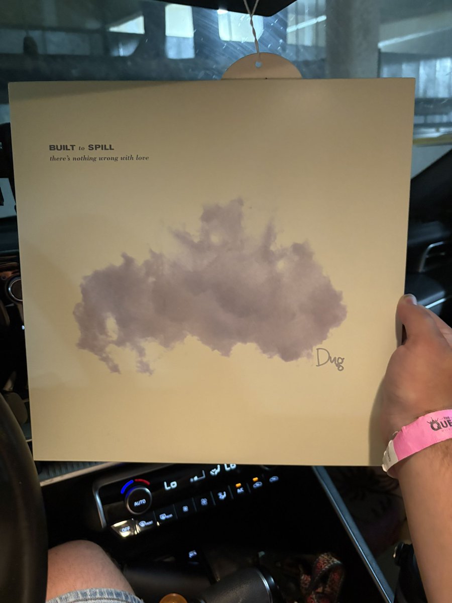 necropolitanman's tweet photo. saw built to spill in the philly area this weekend and also got a free signed theres nothing wrong with love vinyl https://t.co/MjDtzRqVAD