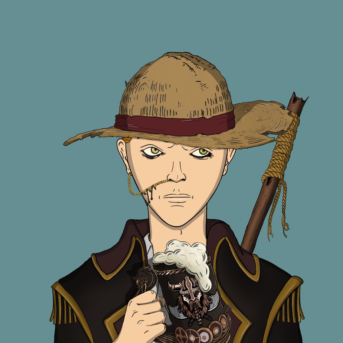 ShibuiSalesBot's tweet photo. Pirates of Fukushū #192 just sold!
Price: 0.0050 $ETH ($8.14 USD)
https://t.co/Jo2tO7tlC7
Marketplace: OpenSea
#Shibui #PiratesOfFukushu #NFT❗️ https://t.co/eLFXeru9q3