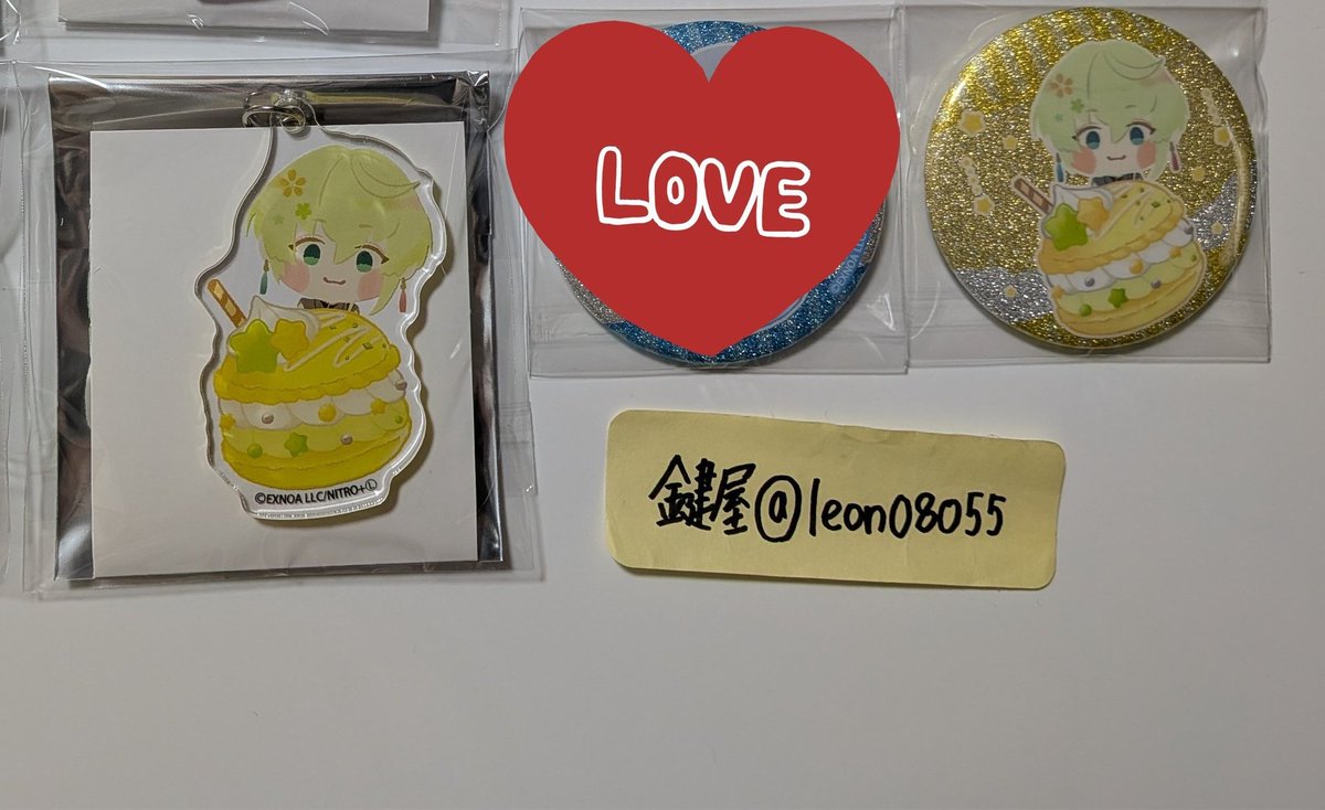 leon08055's tweet photo. @1 

【交換 譲渡】
刀剣乱舞 わんぱく マカロン
アクキー 缶バッジ アクリルキーホルダー

譲)太閤

求)定価(＋送料)、鶴丸、浦島(別弾)、小夜(友人分)

缶バッジとアクキーセットでのお取引希望。(買取＋交換も可)

名古屋手渡し、郵送。 https://t.co/cbZp7r1DSW