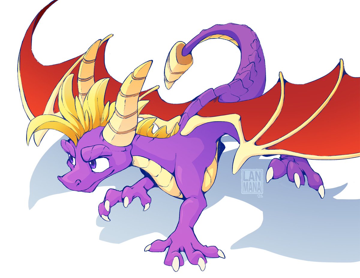 Lanmanigans's tweet photo. I'm excited for the new game Spyro: A Realm Beyond! https://t.co/9j0V1ubWcP