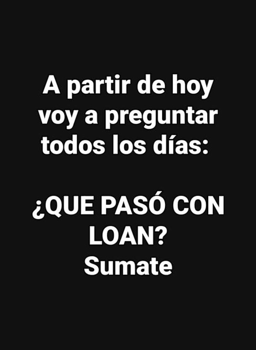 barci_2010's tweet photo. #ElRinconDeLoan: QUE PASÓ CON LOAN?
#JusticiaParaLoan
#ValdesMafiosoCorrentino https://t.co/NA1firVQNX