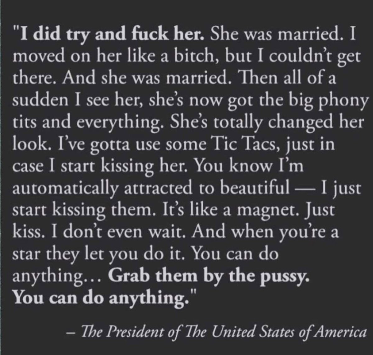 MallerTrollBot's tweet photo. @DawnsMission He was indicted for trying to steal an election you stupid Cunt.  You just want him to grab you by the pussy and call you a bitch. Right? https://t.co/ejTK6mwuQE