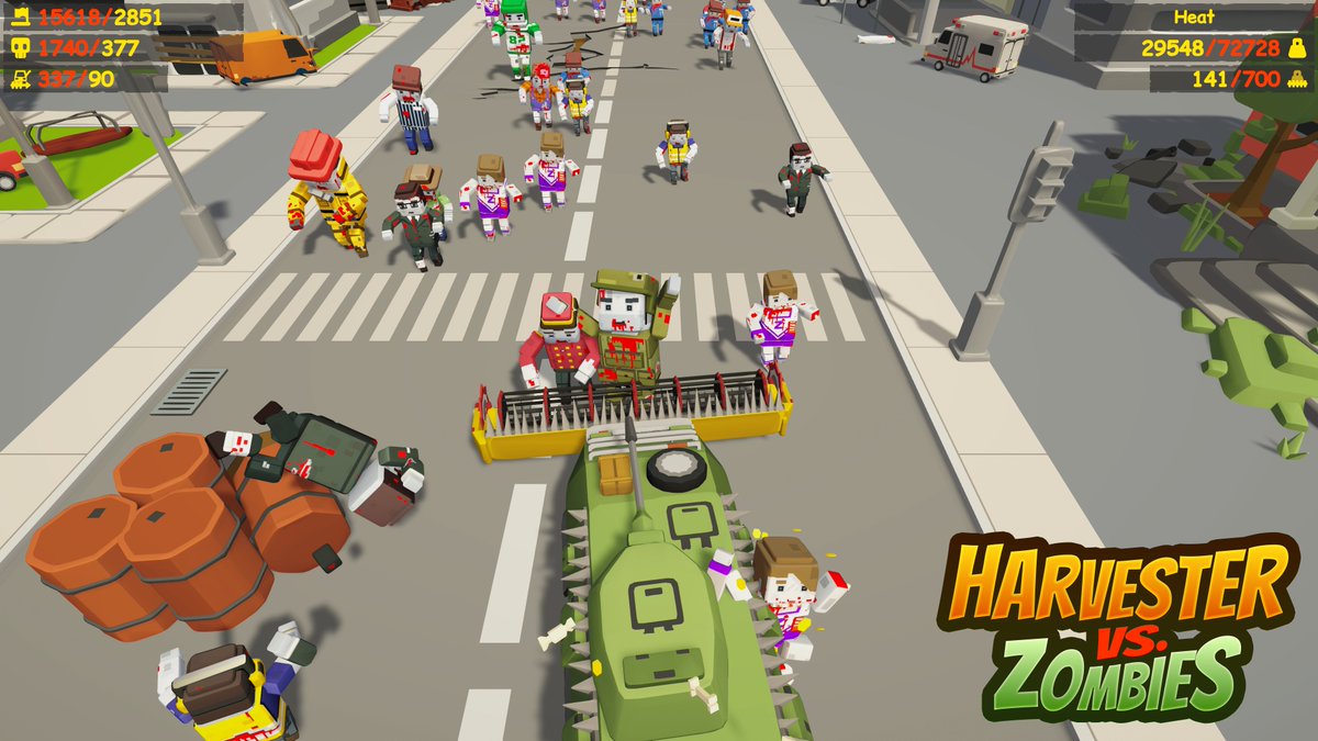Harvester vs. Zombies tweet media
