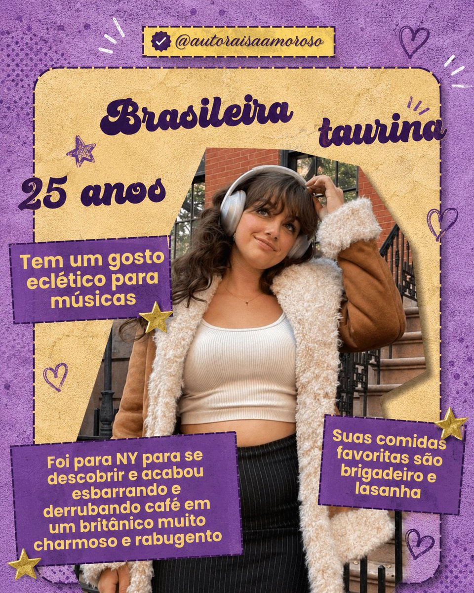 autora_isa's tweet photo. A minha primeira brasileira tinha que ser ela, ✨️ Helena ✨️

Dona de um brigadeiro inesquecível, senhorita Helena vai deixar um britânico apaixonado em terras nova-iorquinas 😍😍

Em breve, TQAS chegará para vocês ✨️💕 https://t.co/D1Cy9s4M9n