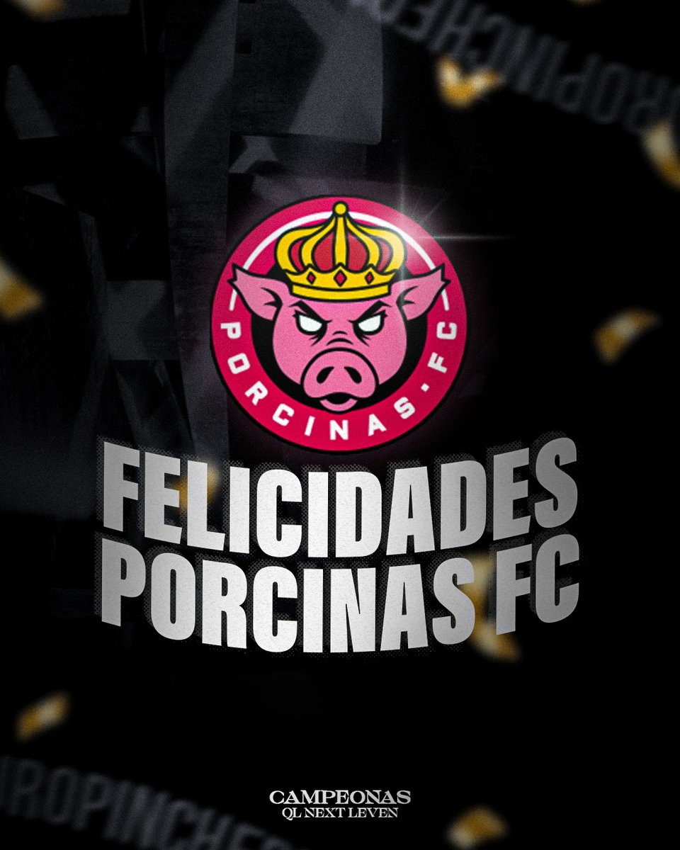 PIOFCFemenil's tweet photo. Felicidades mis Cerditas por salir campeonas 👏

Hacen sentir muy feliz y orgullosa a su madre 🤍 https://t.co/vwXFwdHAsl