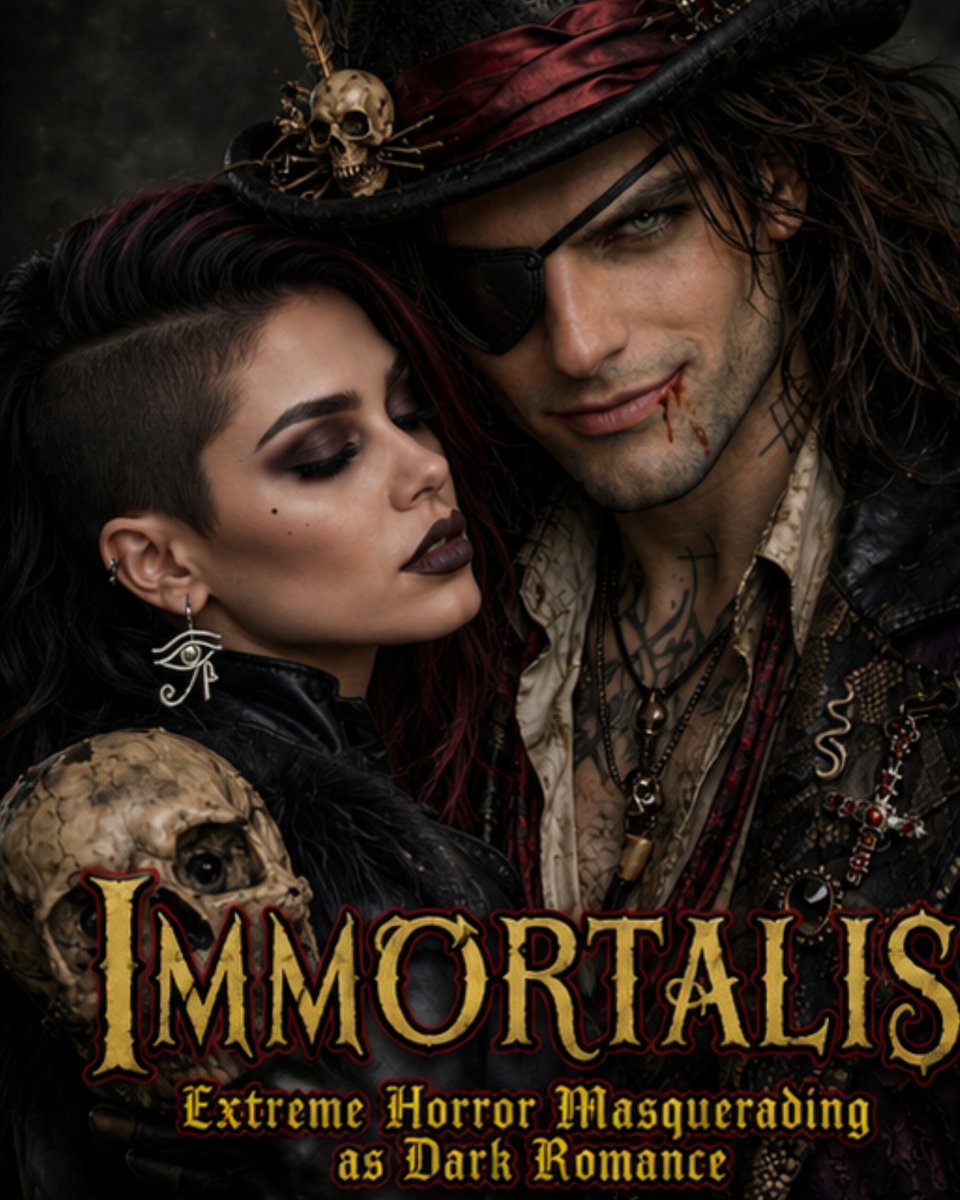 WebsterMirrorDB's tweet photo. IMMORTALIS by Dyerbolical

Love.

Madness.

Control.

Monsters.

And enough red flags to blot out the sun. https://t.co/NrsHOc1m5q