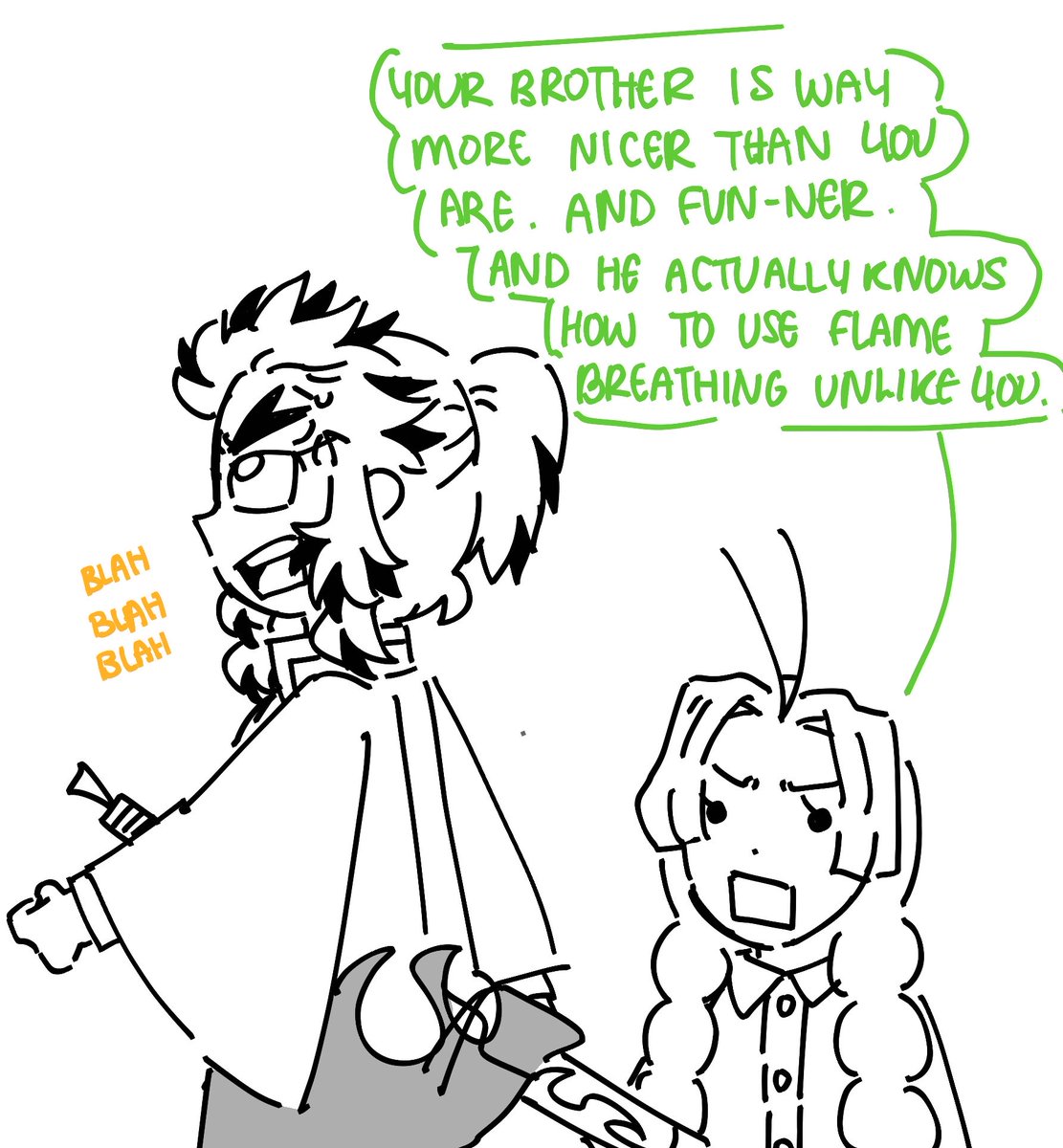 muidoroid's tweet photo. hc that the caterpillar trio is very talkative and gossipy https://t.co/uSrw1956n4