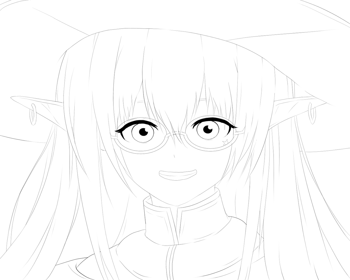 StarsoulOrange's tweet photo. I wanted to draw one of my silly OCs I created in "Phantasy Star Online 2 New Genesis" just for fun. It looks decent for now, but might still need some fixing.
I will probably post my full 3D in game character later on for reference.

#PSO2 #PSO2NGS #Skatch https://t.co/IaXpPbJmU5