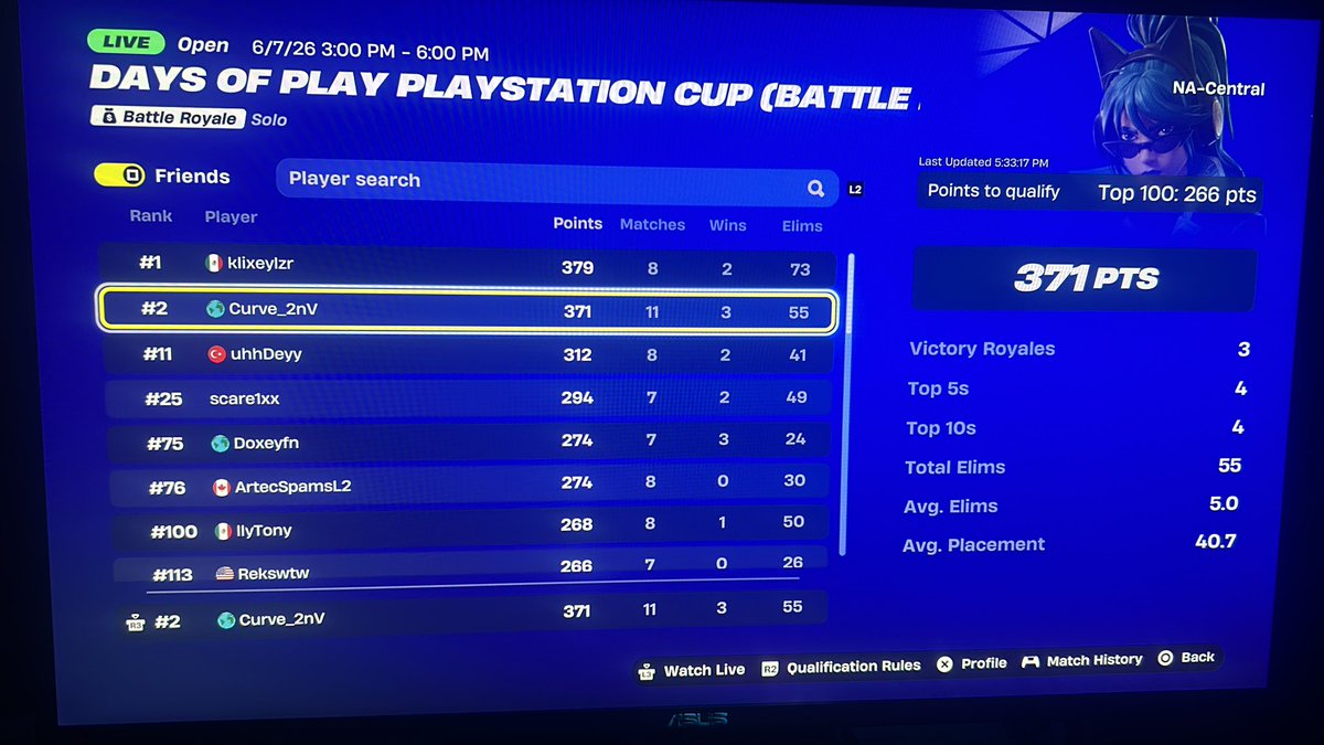 CurveFN's tweet photo. SOUTH BATTLEWOOD IN FINALS @KoSEsportss https://t.co/09QkLZw2Jx