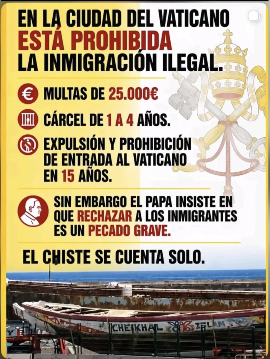 ivannoval's tweet photo. @Pontifex_es HIPÓCRITA! https://t.co/iSwFGujDFF