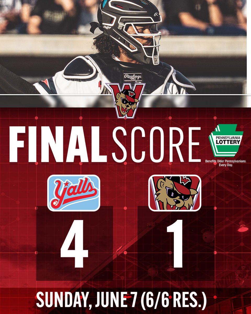 WashWildThings's tweet photo. The resumption of last night's game didn't break our way as the series is now even at 1-1. Rubber game finale coming up in about 10 minutes.

Final presented by @PALottery 

📖: https://t.co/rSV9Orw2yh
#GoWild https://t.co/70Ospkvgrz