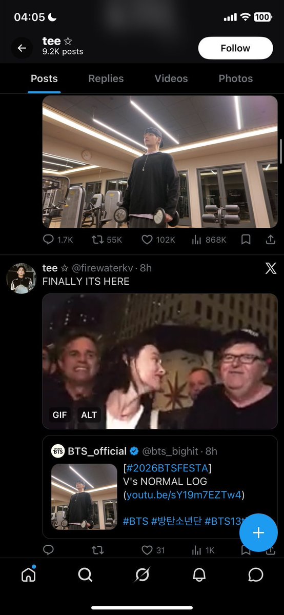 protectjimin13's tweet photo. every log reposted but jimin's,, "ot7" 🤡 https://t.co/mDVUM6RdZ0