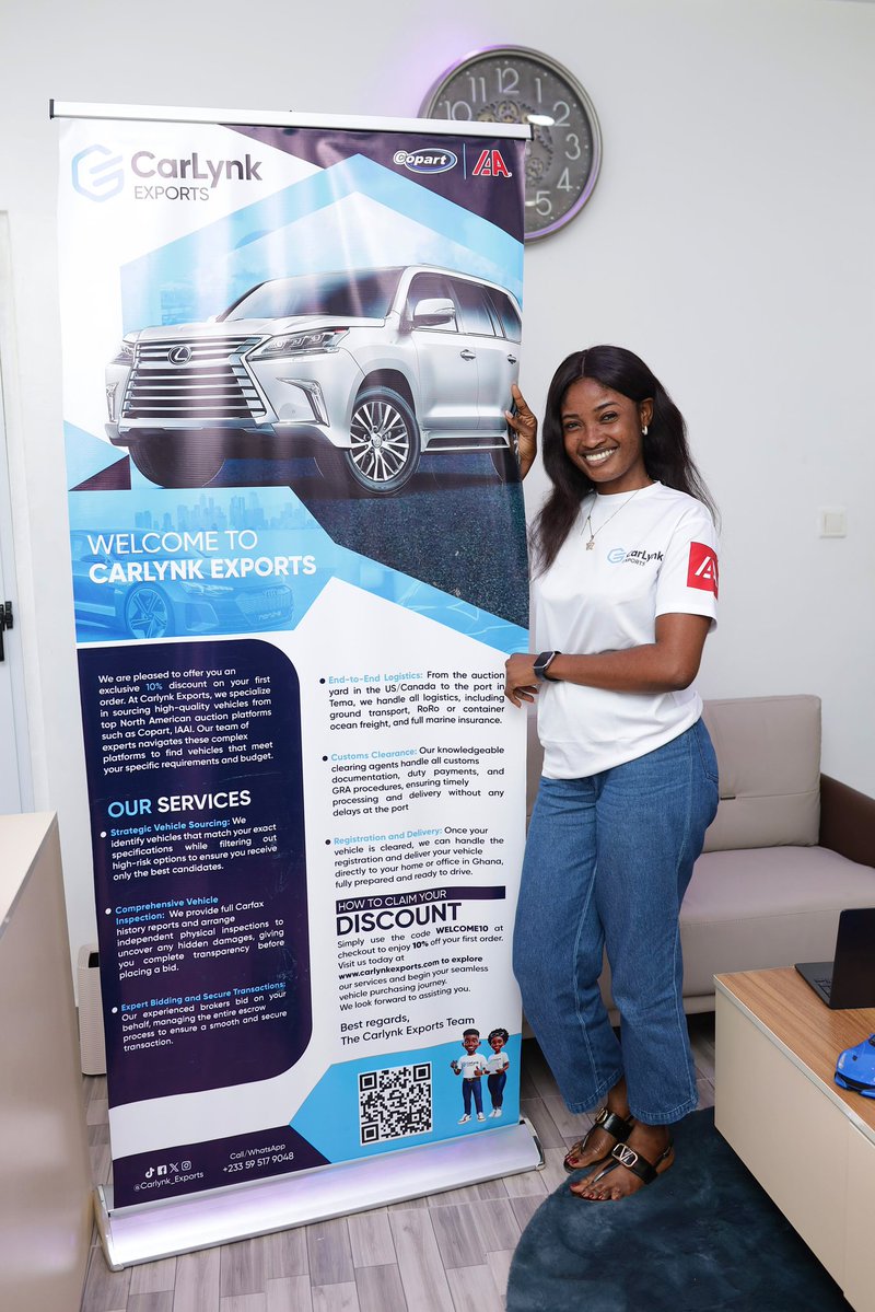 Carlynk_Exports's tweet photo. Meet our amazing team at the Nungua, Accra-Tema Beach RD.

Visit https://t.co/cfWABYPBd0
Call/Whatsapp +233 59 517 9048 https://t.co/mHZEFP14Cz