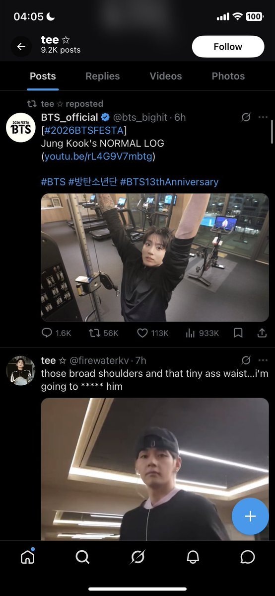 protectjimin13's tweet photo. every log reposted but jimin's,, "ot7" 🤡 https://t.co/mDVUM6RdZ0