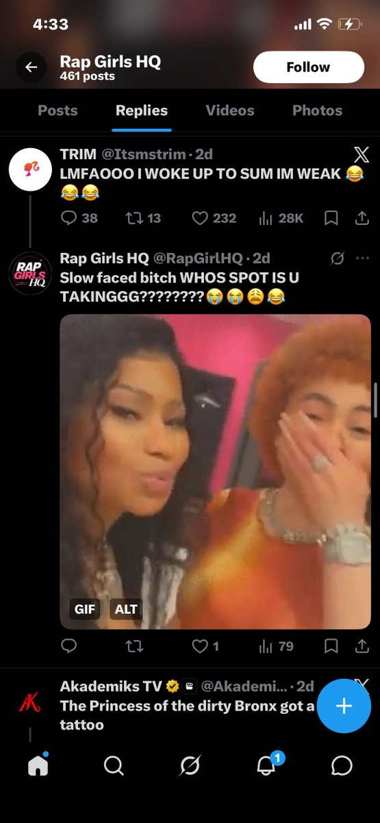 userjayd's tweet photo. @RapGirlHQ @Itsmstrim ONE MORE LMAOOO https://t.co/q1BV0tWP46