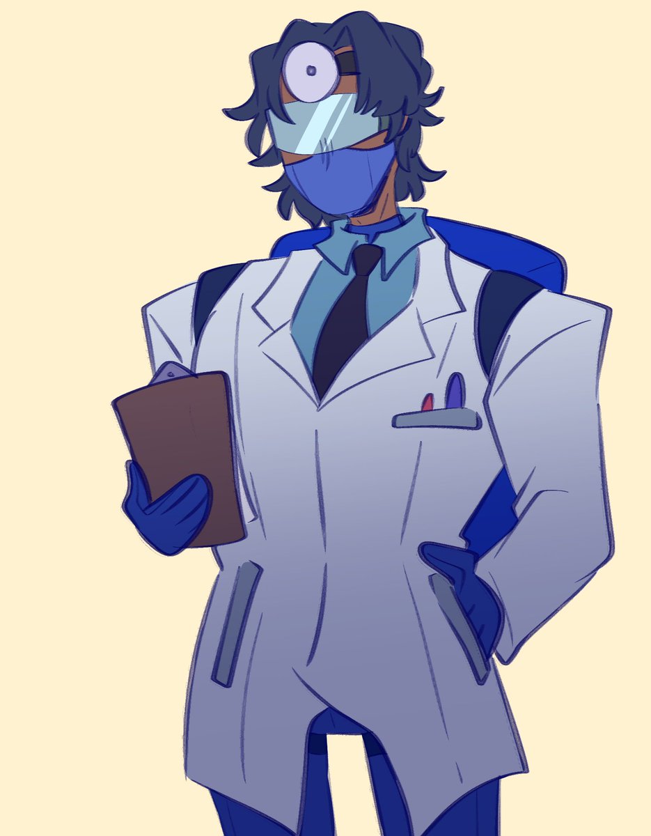 bloomss_'s tweet photo. Doctor character ok
#amongusshow #amongus #fanart #doodle https://t.co/bDjSIAOHIx