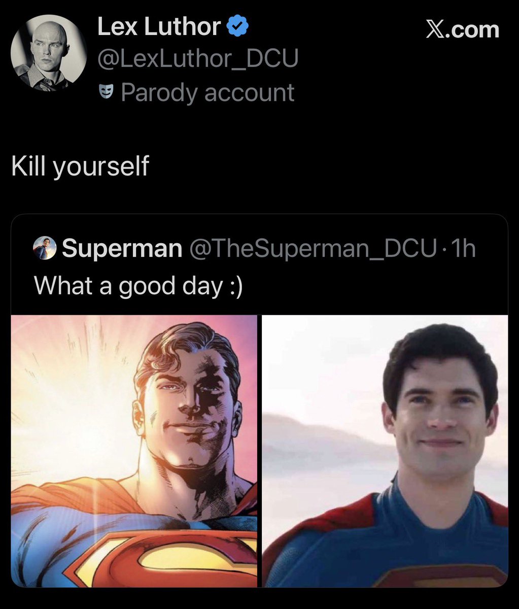 TheSuperman_DCU's tweet photo. I can’t do nothing 😭 https://t.co/FUk0caU0da