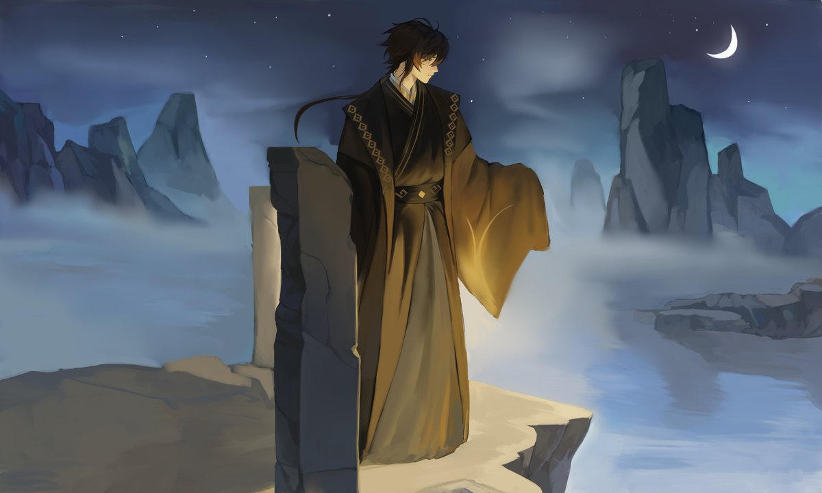 exiwuww's tweet photo. Zhongliiii  #Zhongli #fanart #artmootsㅤㅤㅤㅤ #genshin #art #fypシ゚ https://t.co/XVkMKj19FW